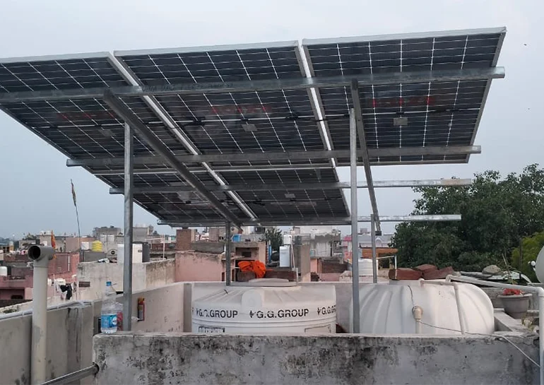 High Rise Solar Structures Rooftop Solar Structure in Gulbarga | Solar Roof Structure in Gulbarga